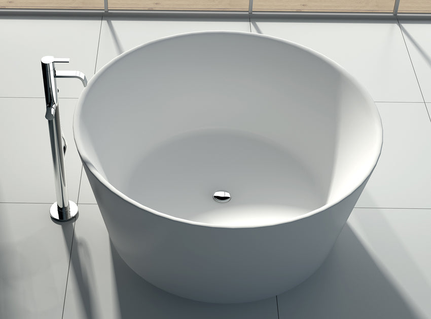 Edged Freestanding Bathtub SW-101 – ADM Bathroom