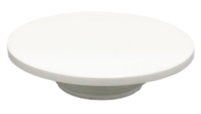 White Pop-Up Drain Cap