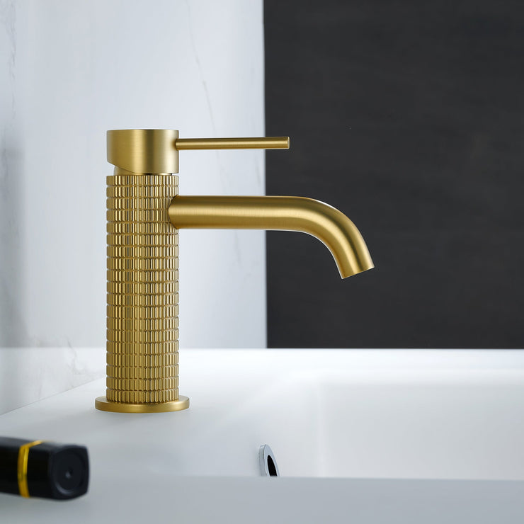 AF-011-GD Single Bathroom Faucet