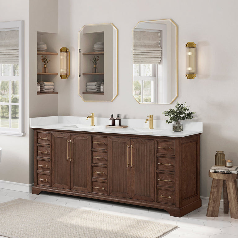NATAL DESIGN ×COLONISTA OMAN10 AOIT！VER Altair Floral 36 in. W x 22 in. D x 33 in. H Single Sink