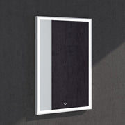 MW-102A Wall Mounted Rectangular Mirror Shown Installed