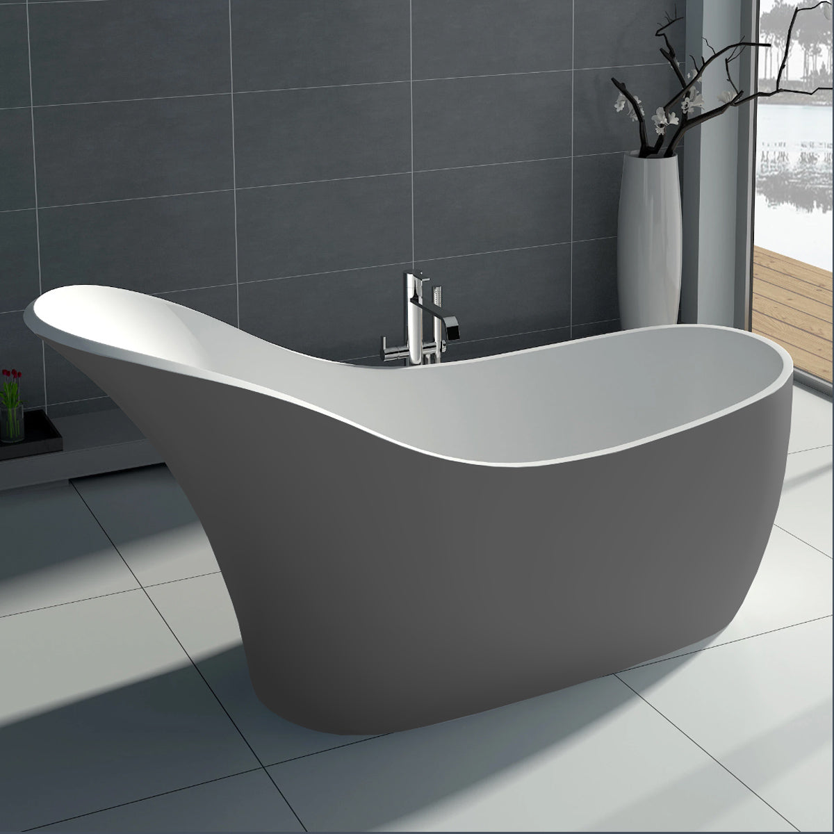 Freestanding Bathtub SW-137G – ADM Bathroom