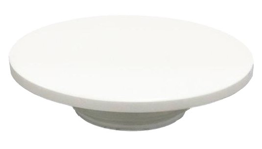 White Pop-Up Drain Cap